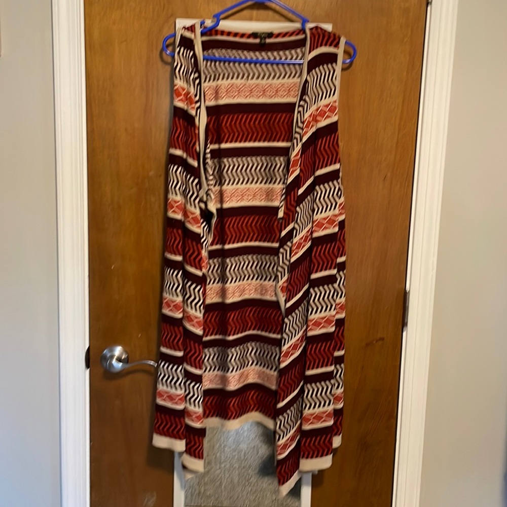 Women’s Long Vest - Great for VA Tech Fan!
